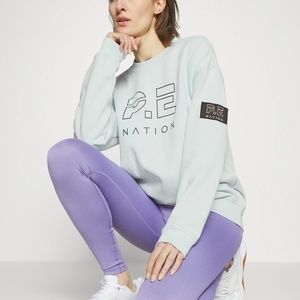 P.E Nation  Oversized- Sweatshirt Grey szie S